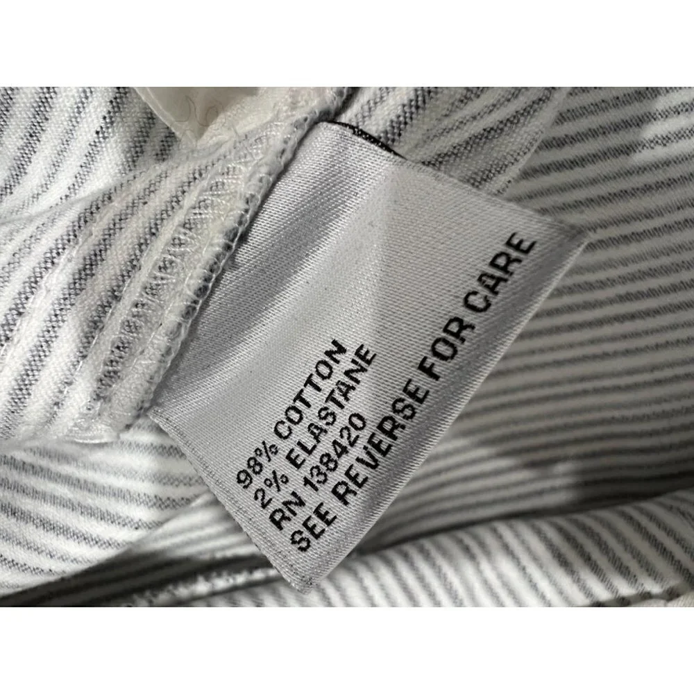 PER SE by Carlisle Stephanie Pants embellished Striped *No Size Label*